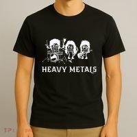 Heavy Metals Funny Chemistry Periodic Table Joke T-Shirt thumb 3
