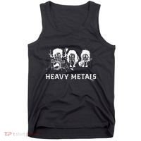Heavy Metals Funny Chemistry Periodic Table Joke Tank Top thumb 0