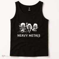 Heavy Metals Funny Chemistry Periodic Table Joke Tank Top thumb 2