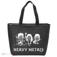 Heavy Metals Funny Chemistry Periodic Table Joke Tote Bag thumb 0