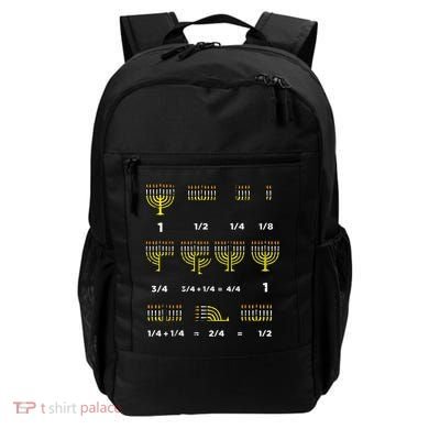 Hanukkah Math Fractions Menorah Chanukah Teacher   Backpack