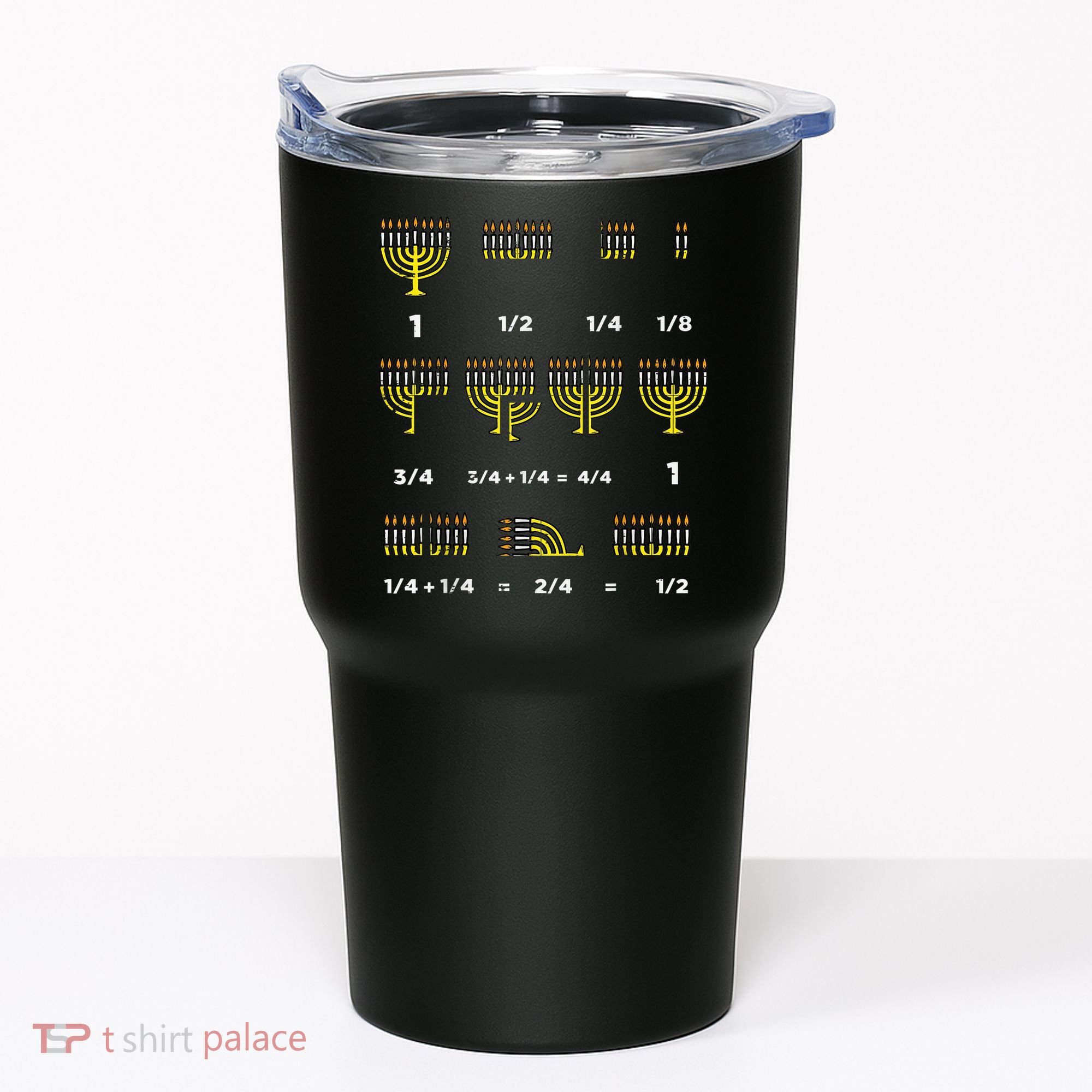 Hanukkah Math Fractions Menorah Chanukah Teacher   Tumbler