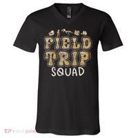 History Museum Field Trip Squad Crew Teacher Student V-Neck T-Shirt thumb 0