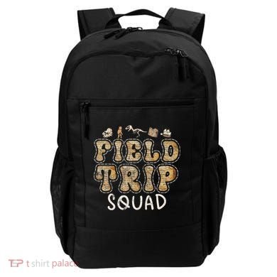 History Museum Field Trip Squad Crew Teacher Student Backpack