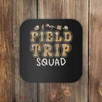 History Museum Field Trip Squad Crew Teacher Student Coaster thumb 0