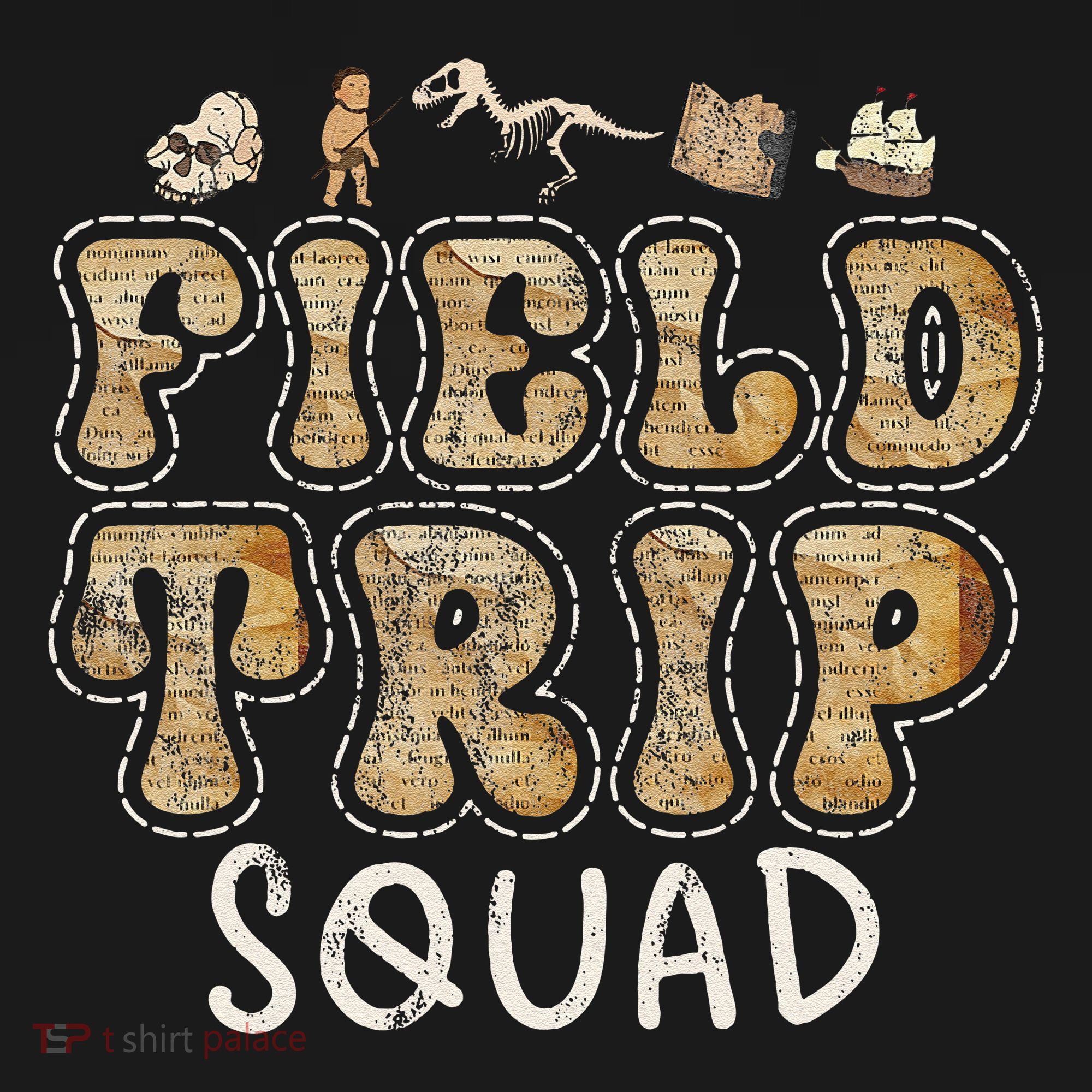 History Museum Field Trip Squad Crew Teacher Student Pajama Set