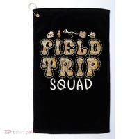 History Museum Field Trip Squad Crew Teacher Student Golf Towel thumb 0