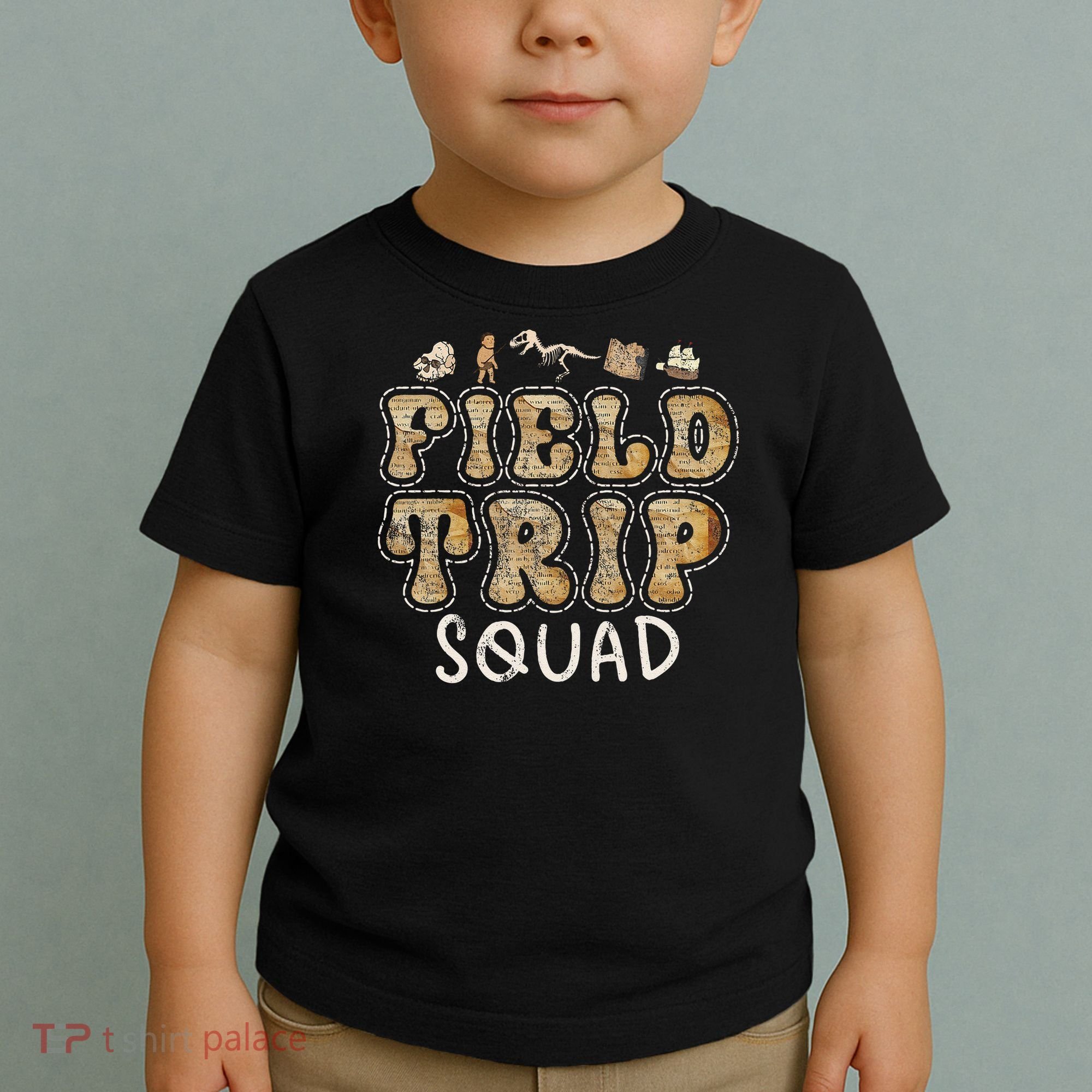 History Museum Field Trip Squad Crew Teacher Student Toddler T-Shirt
