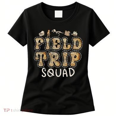History Museum Field Trip Squad Crew Teacher Student Women's T-Shirt