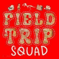 History Museum Field Trip Squad Crew Teacher Student Santa Hat thumb 1