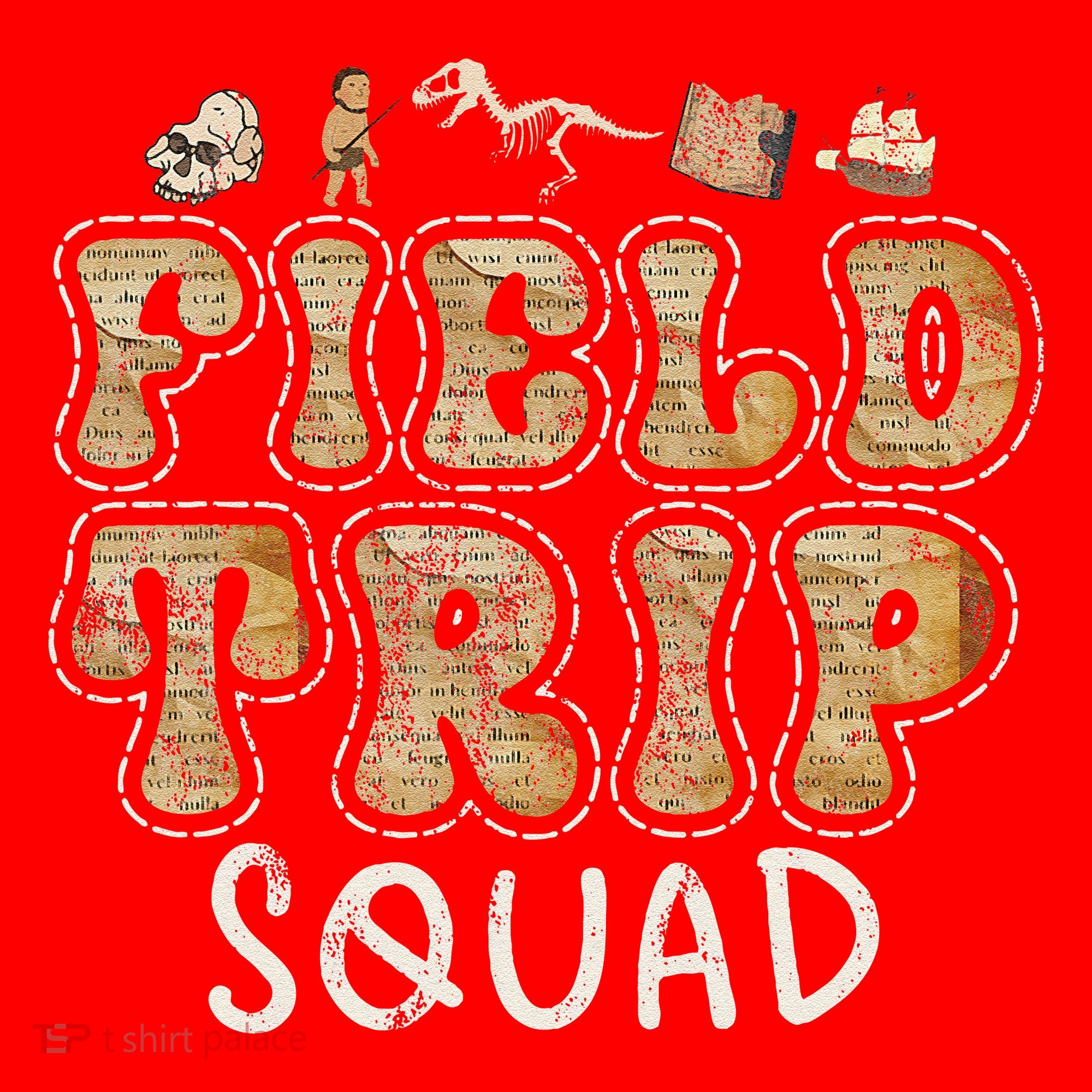 History Museum Field Trip Squad Crew Teacher Student Santa Hat