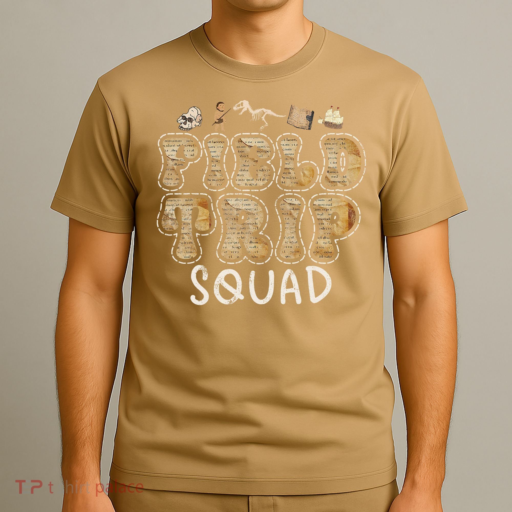 History Museum Field Trip Squad Crew Teacher Student T-Shirt