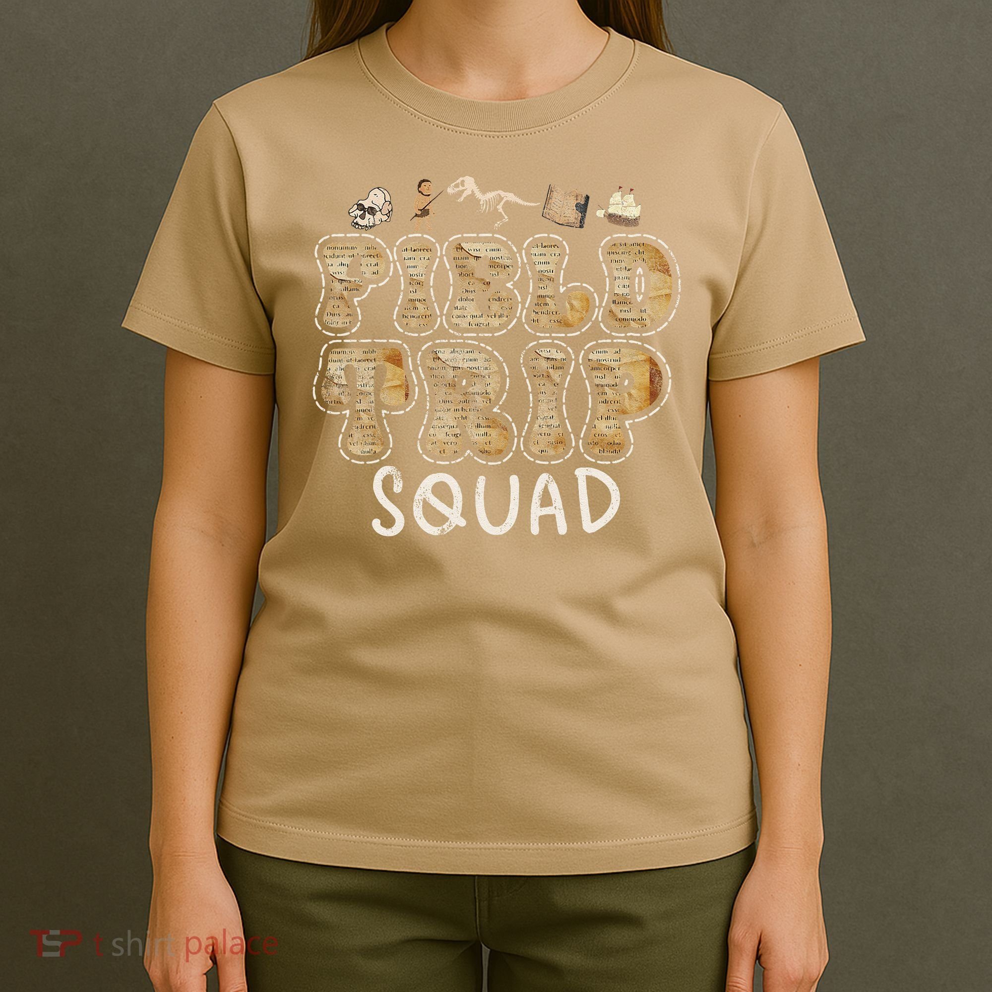 History Museum Field Trip Squad Crew Teacher Student T-Shirt