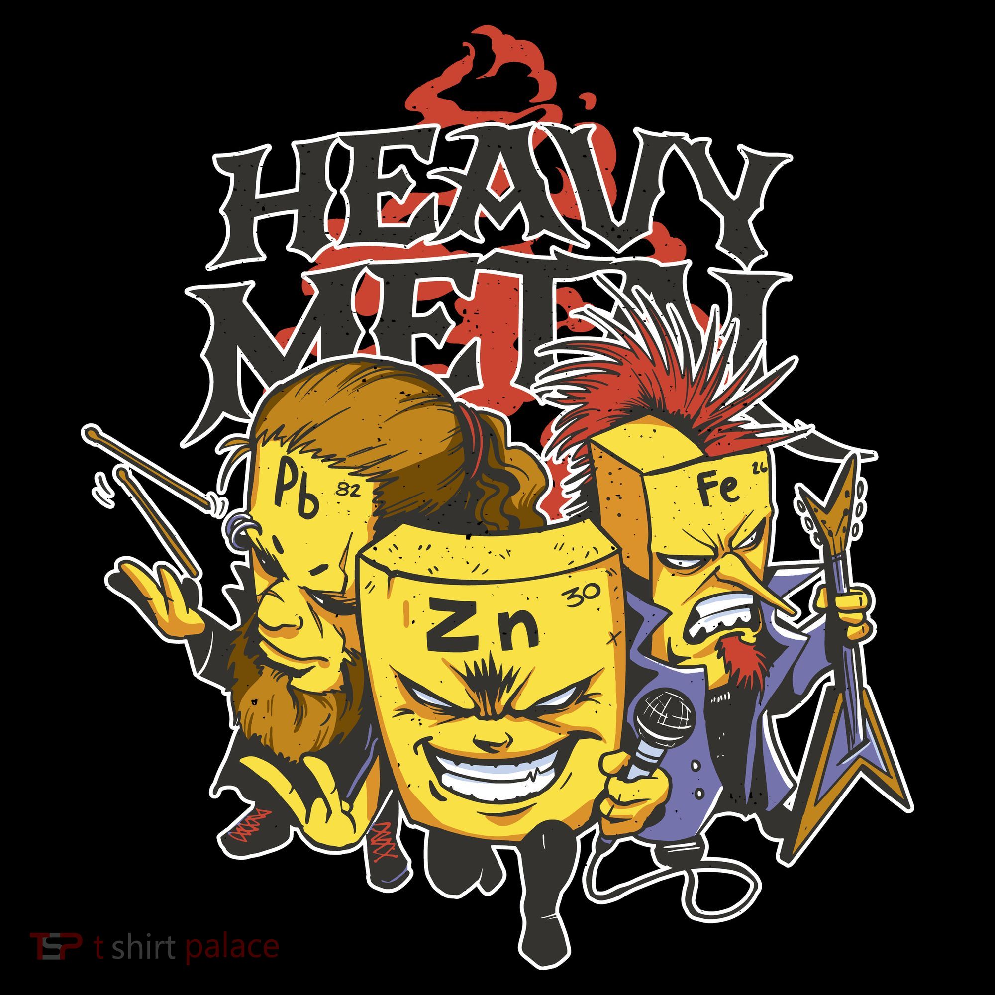 Heavy Metal Funny Chemistry Visor