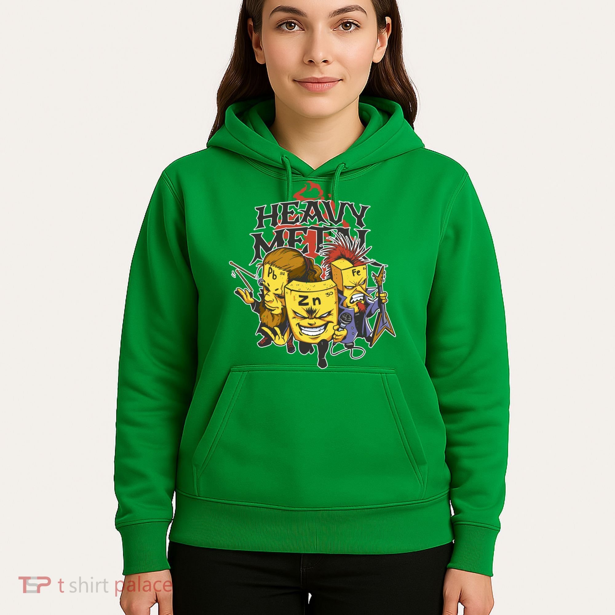 Heavy Metal Funny Chemistry Hoodie