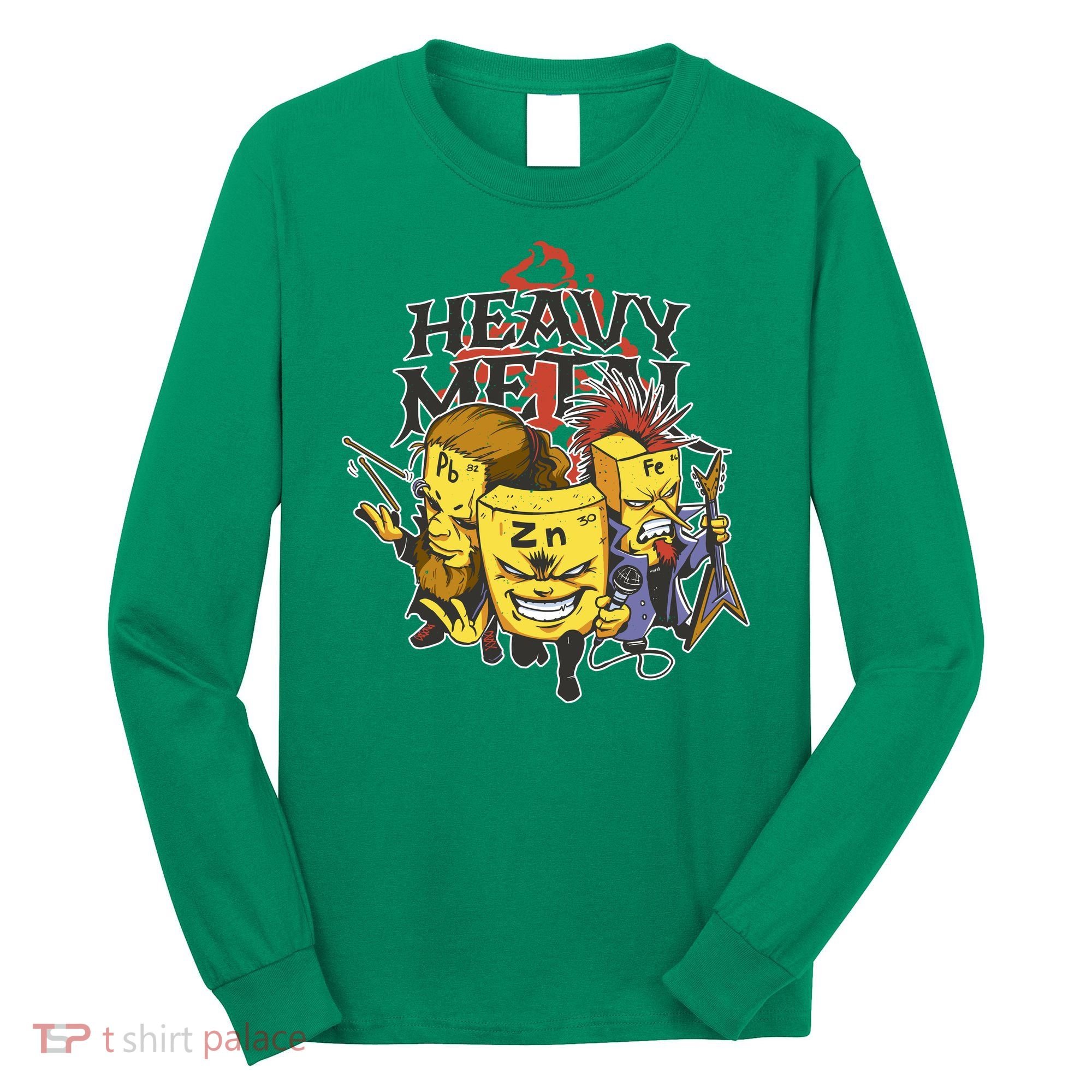 Heavy Metal Funny Chemistry Long Sleeve Shirt