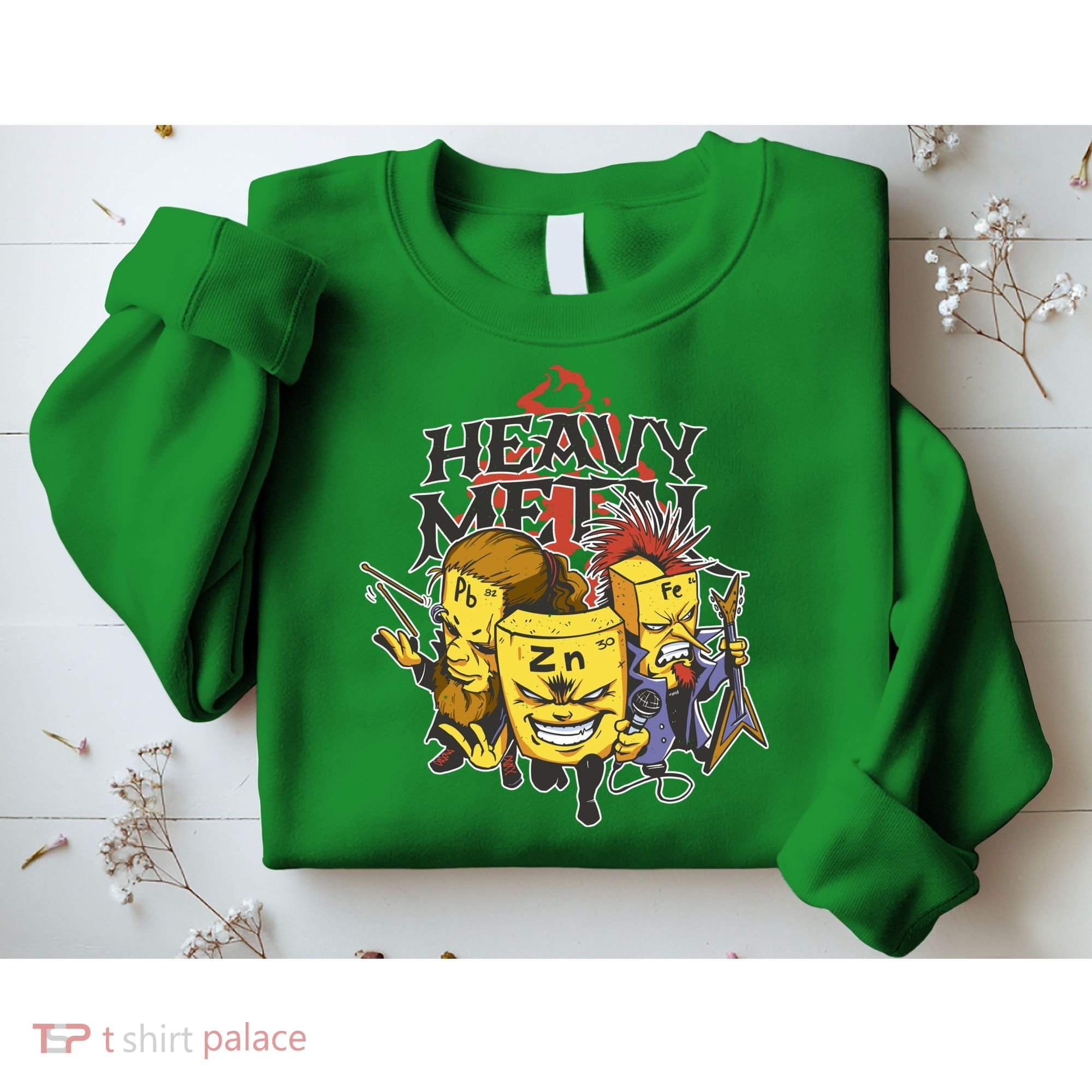 Heavy Metal Funny Chemistry Sweatshirt