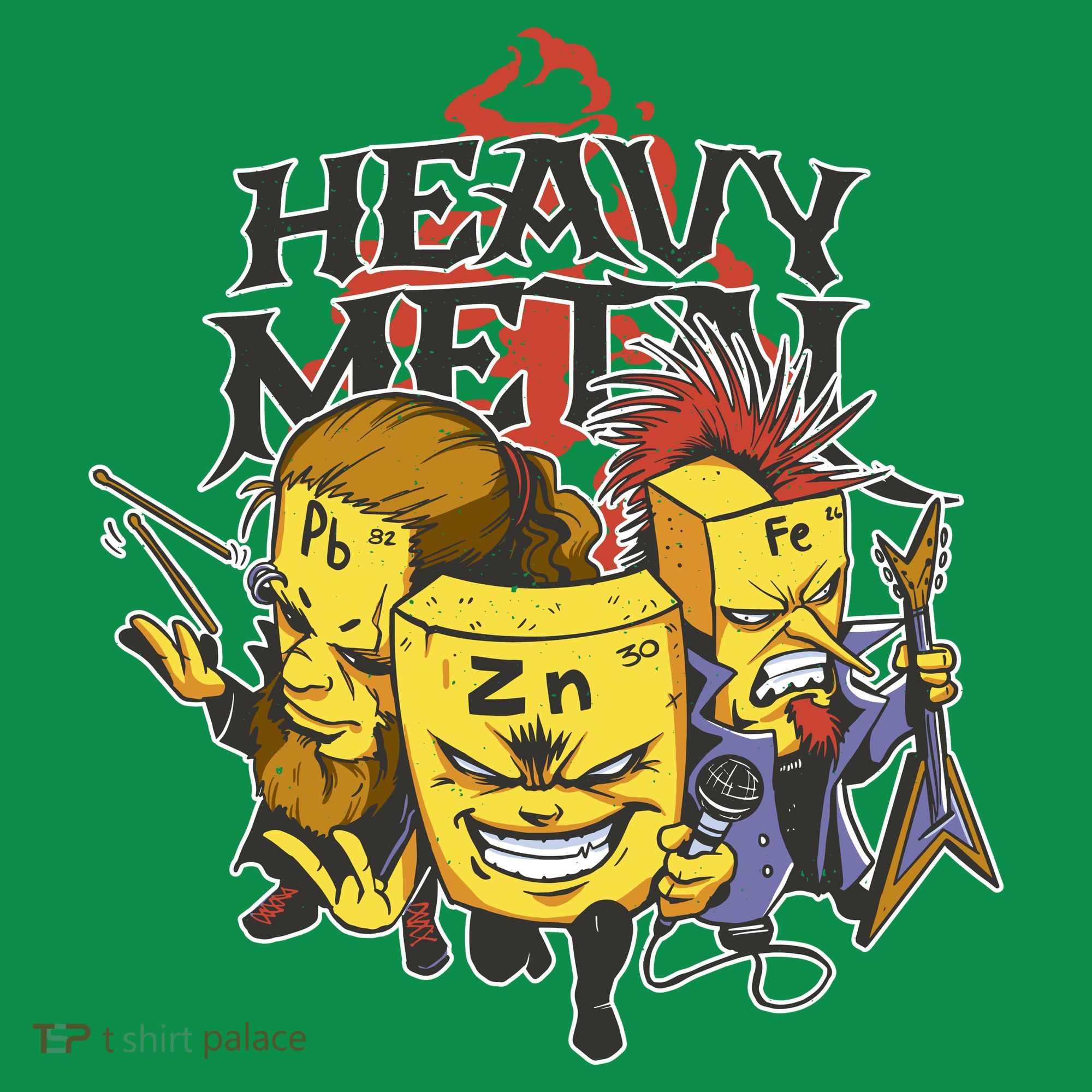 Heavy Metal Funny Chemistry Toddler T-Shirt