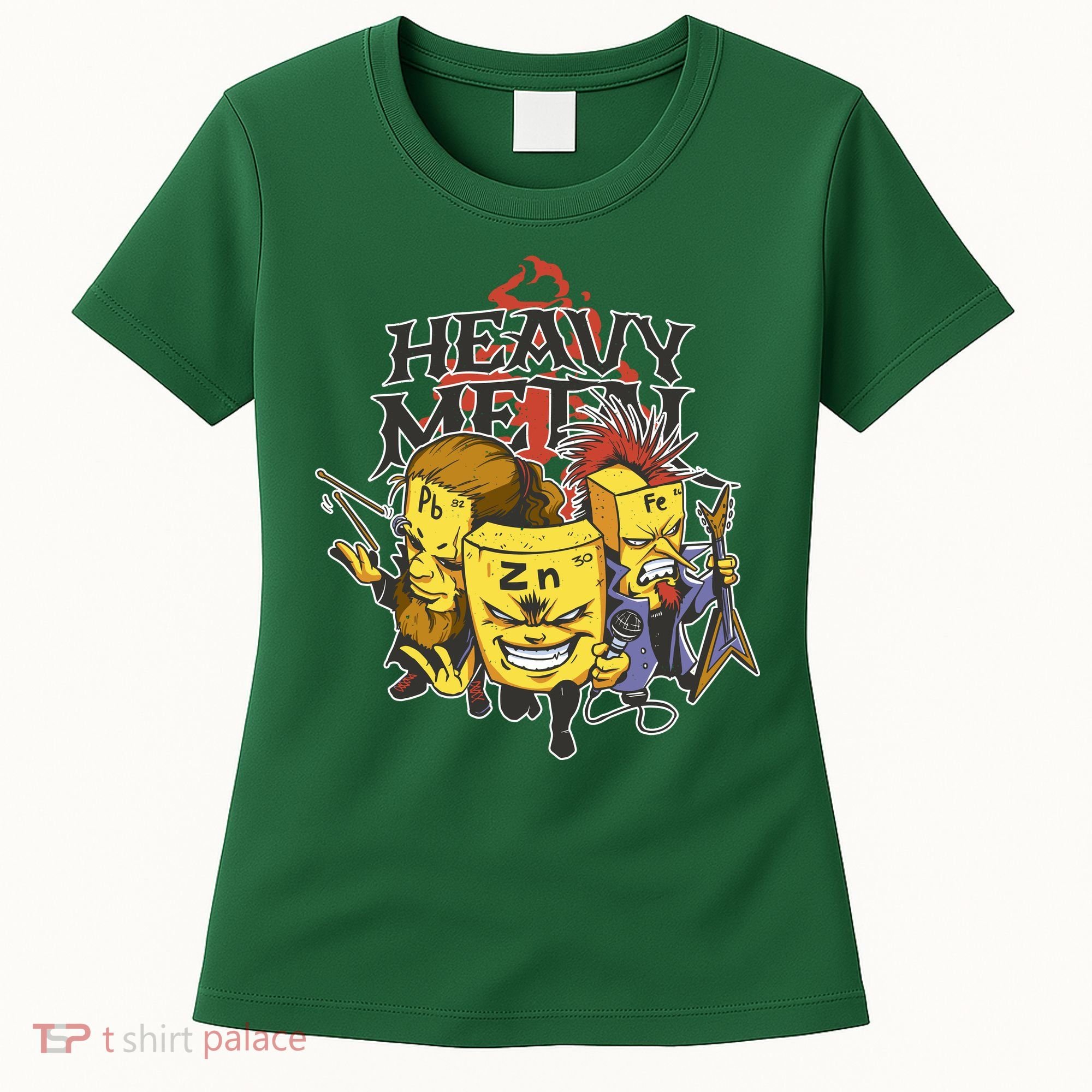 Heavy Metal Funny Chemistry Women's T-Shirt