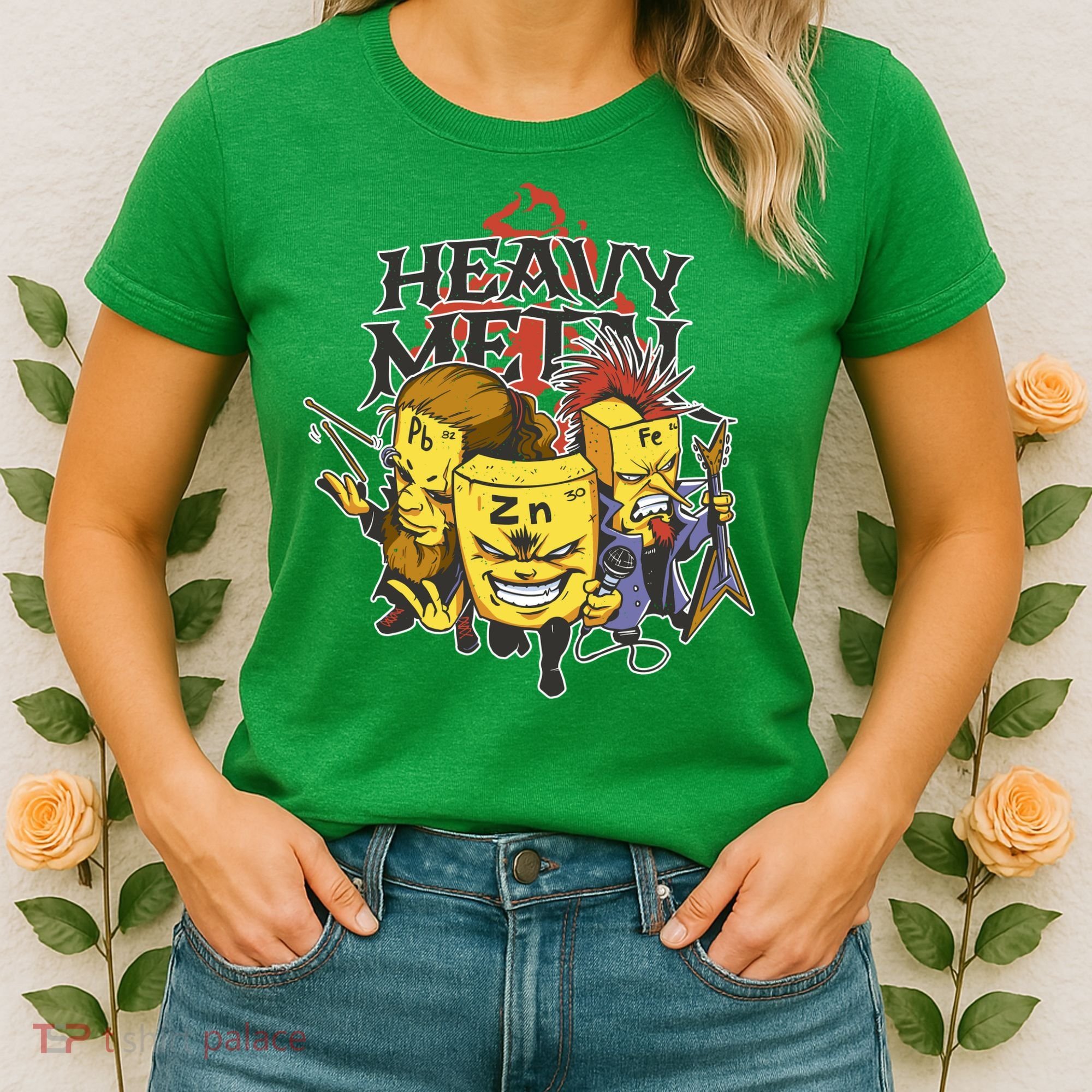 Heavy Metal Funny Chemistry Women's T-Shirt
