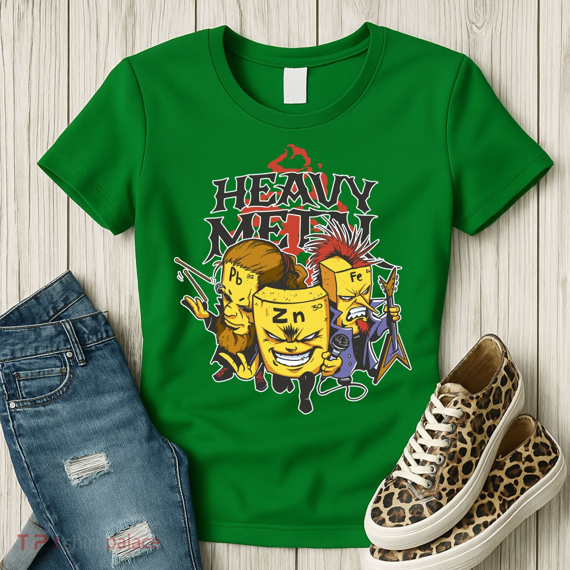 Heavy Metal Funny Chemistry Women's T-Shirt