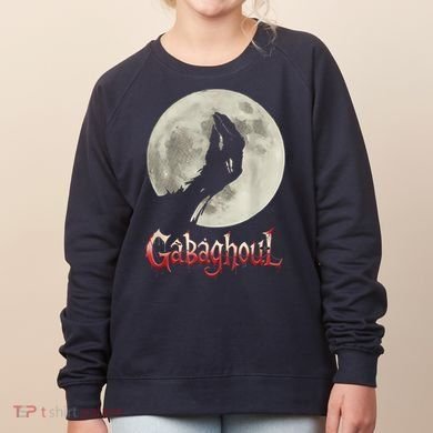 Hand Moon Gabagool Halloween Women's Sweatshirt