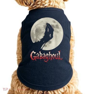 Hand Moon Gabagool Halloween Doggie Tank