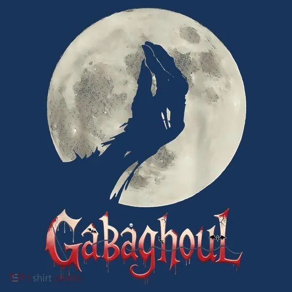 Hand Moon Gabagool Halloween Doggie Tank