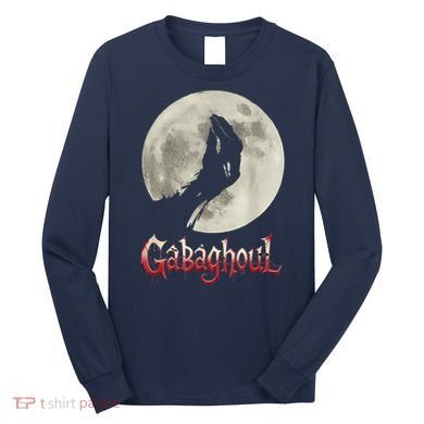 Hand Moon Gabagool Halloween Long Sleeve Shirt
