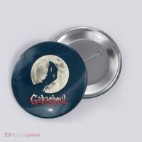 Hand Moon Gabagool Halloween Button thumb 0