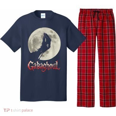 Hand Moon Gabagool Halloween Pajama Set