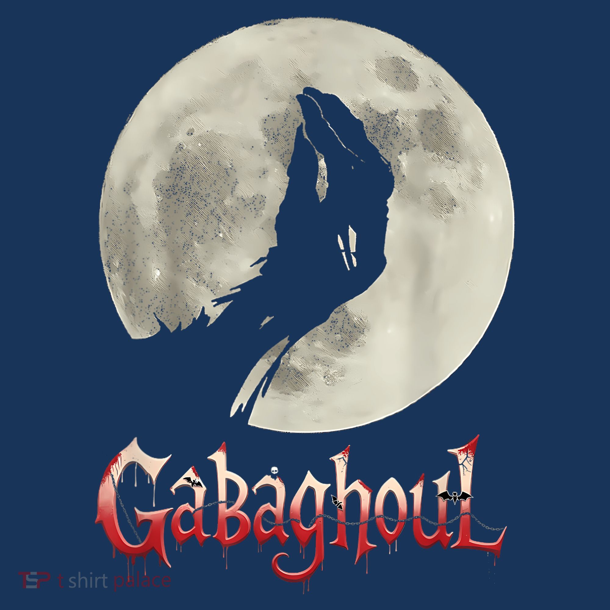 Hand Moon Gabagool Halloween Women's Long Sleeve Shirt