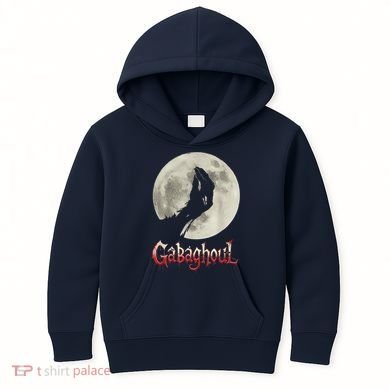 Hand Moon Gabagool Halloween Kids Hoodie