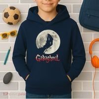 Hand Moon Gabagool Halloween Kids Hoodie thumb 2