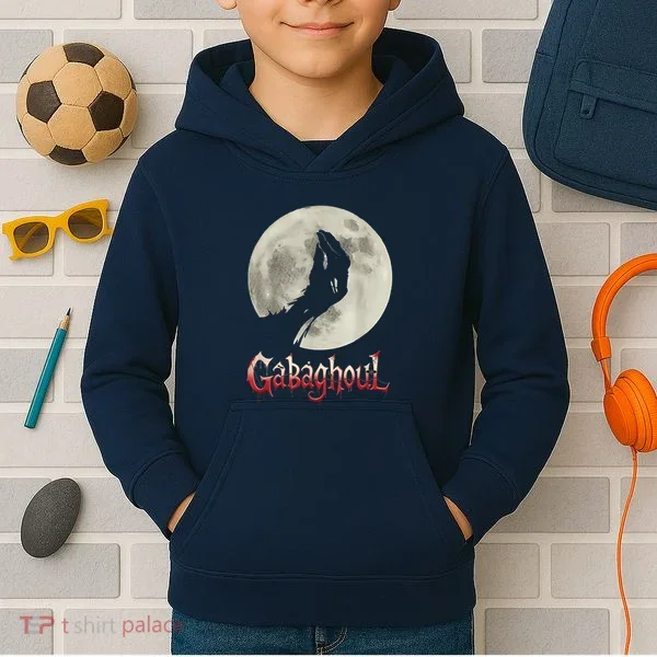 Hand Moon Gabagool Halloween Kids Hoodie