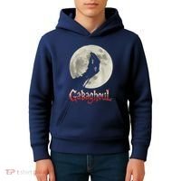 Hand Moon Gabagool Halloween Kids Hoodie thumb 4