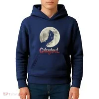 Hand Moon Gabagool Halloween Kids Hoodie thumb 4