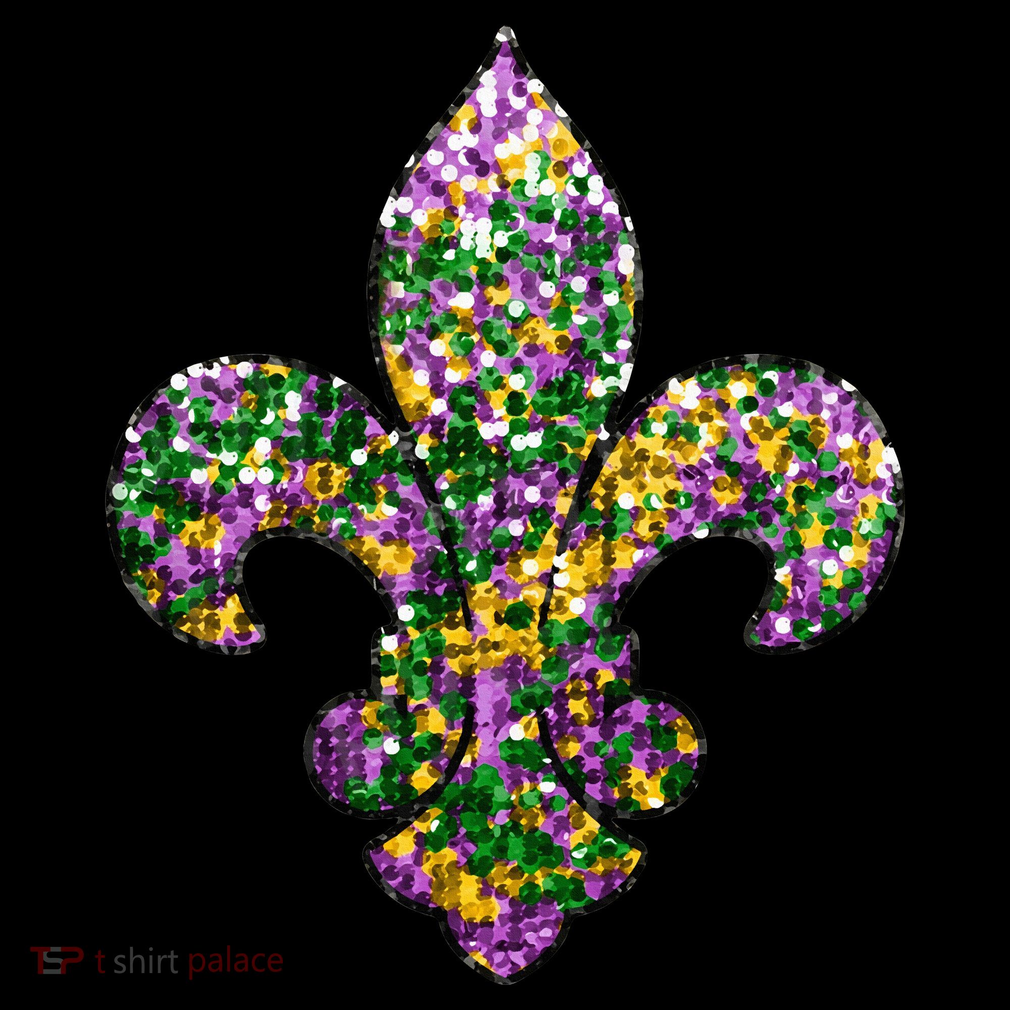 Happy Mardi Gras Carnival Fat Tuesday Fleur De Lis Women's Hoodie