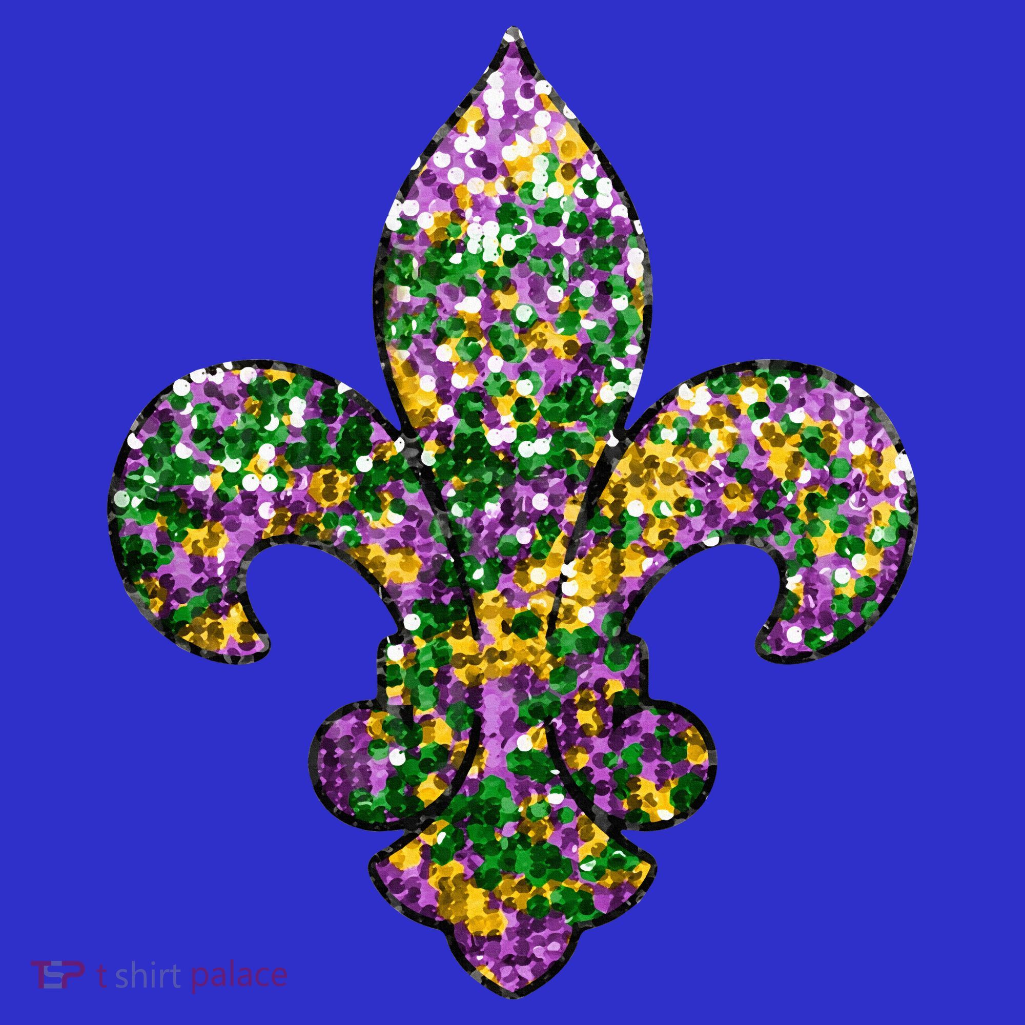 Happy Mardi Gras Carnival Fat Tuesday Fleur De Lis Hoodie