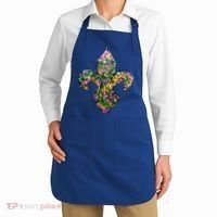 Happy Mardi Gras Carnival Fat Tuesday Fleur De Lis Apron thumb 2