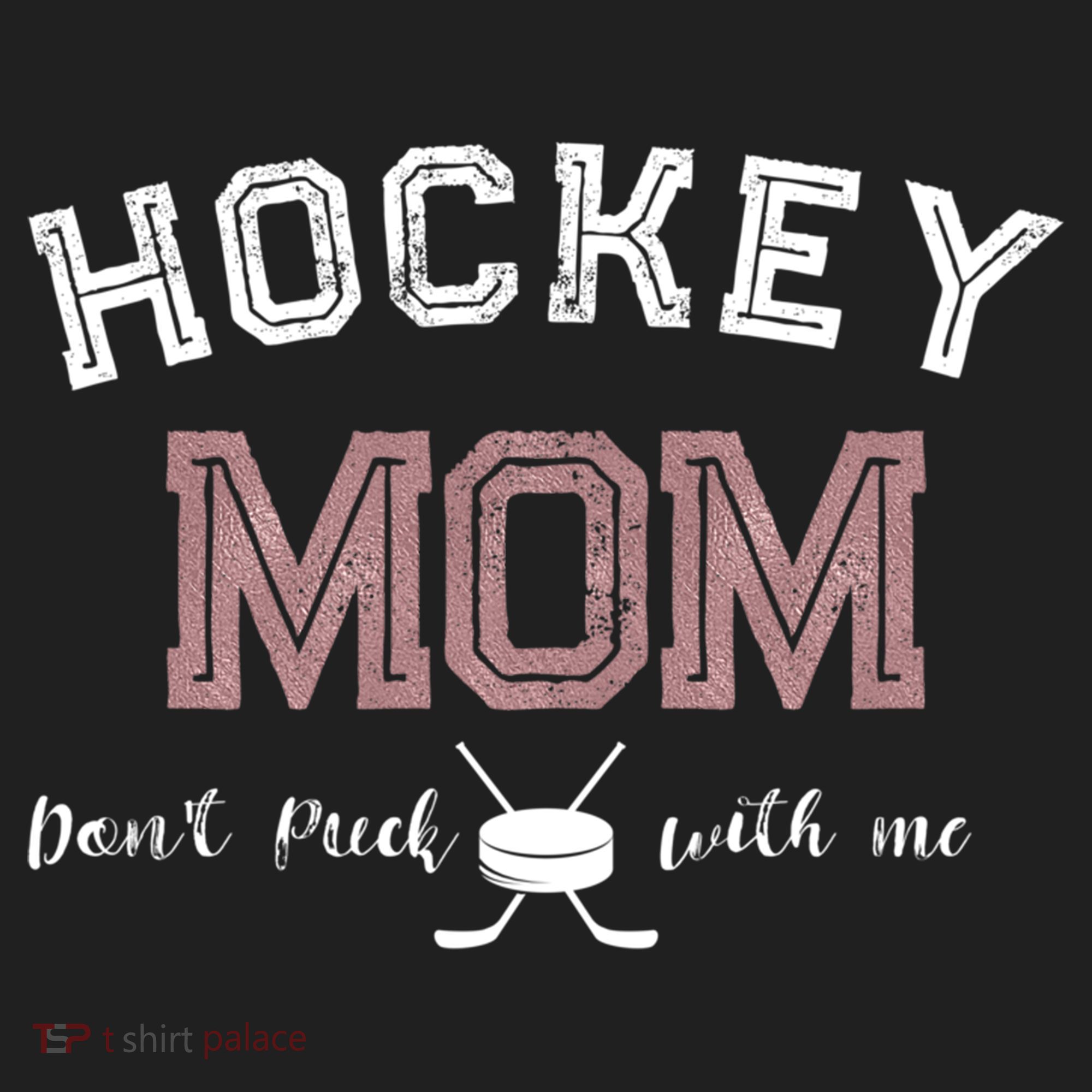 Hockey Mom Gift Dont Puck With Me Beanie