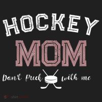 Hockey Mom Gift Dont Puck With Me Hat thumb 2
