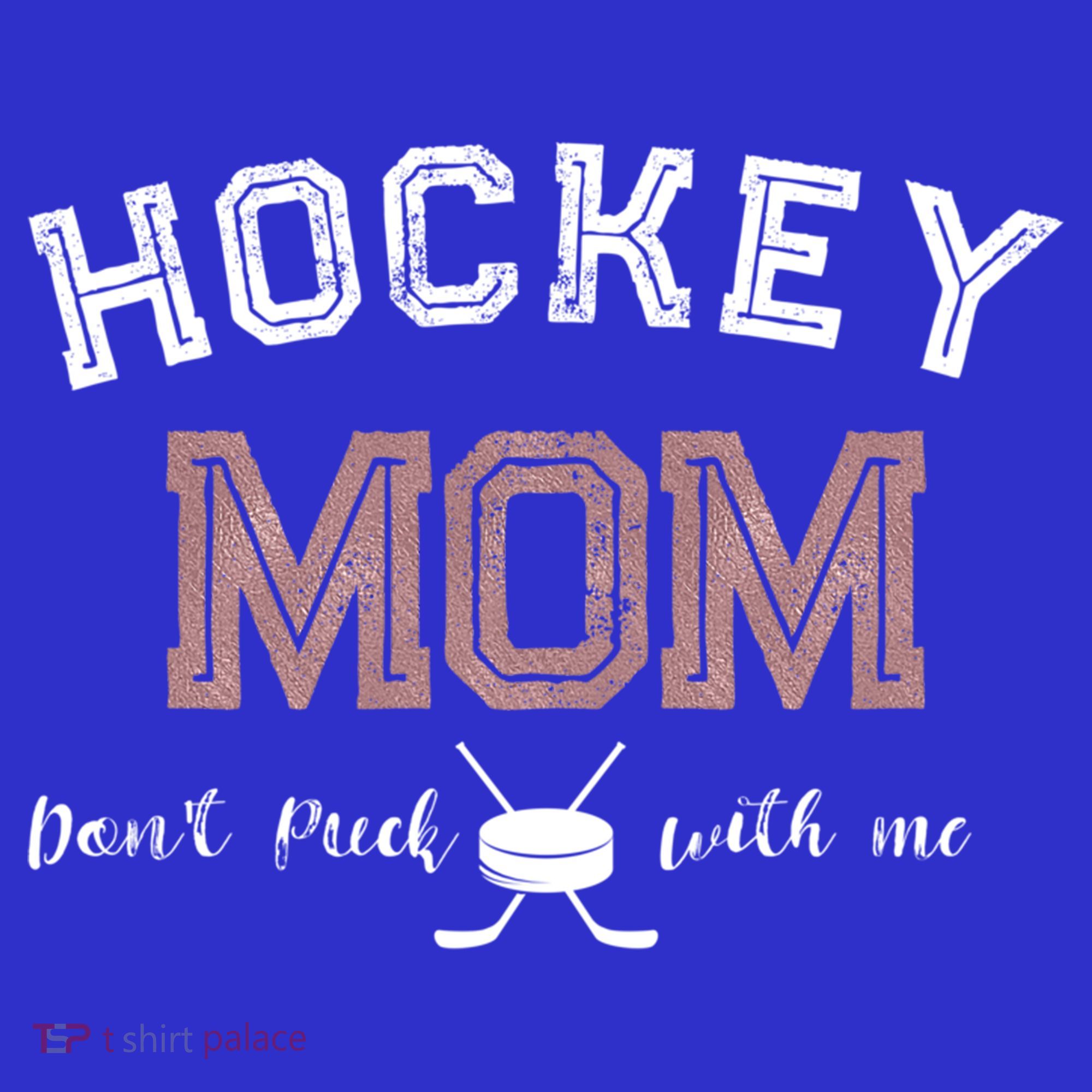 Hockey Mom Gift Dont Puck With Me Coaster