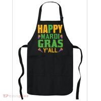 Happy Mardi Gras Ya'll Apron thumb 0