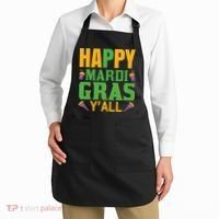 Happy Mardi Gras Ya'll Apron thumb 2