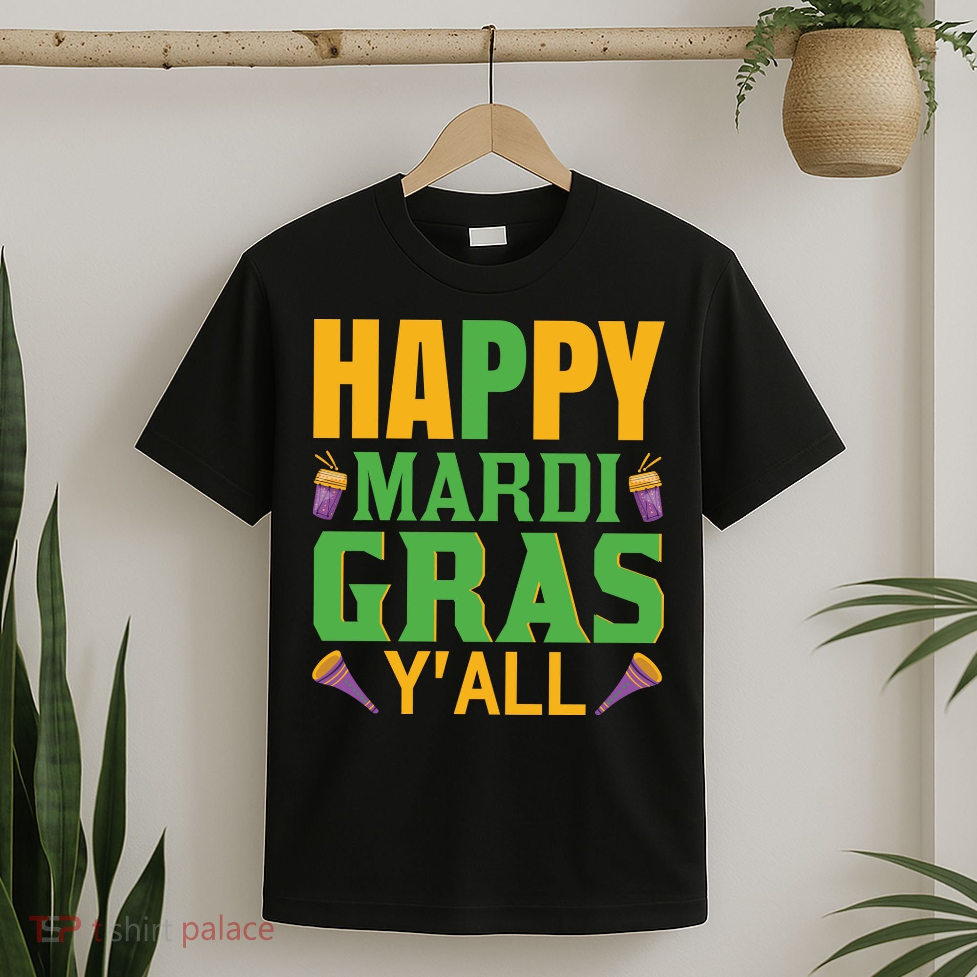 Happy Mardi Gras Ya'll T-Shirt