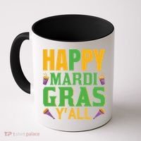 Happy Mardi Gras Ya'll Coffee Mug thumb 0