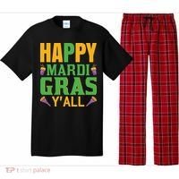 Happy Mardi Gras Ya'll Pajama Set thumb 0
