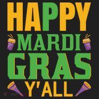 Happy Mardi Gras Ya'll Tumbler thumb 3