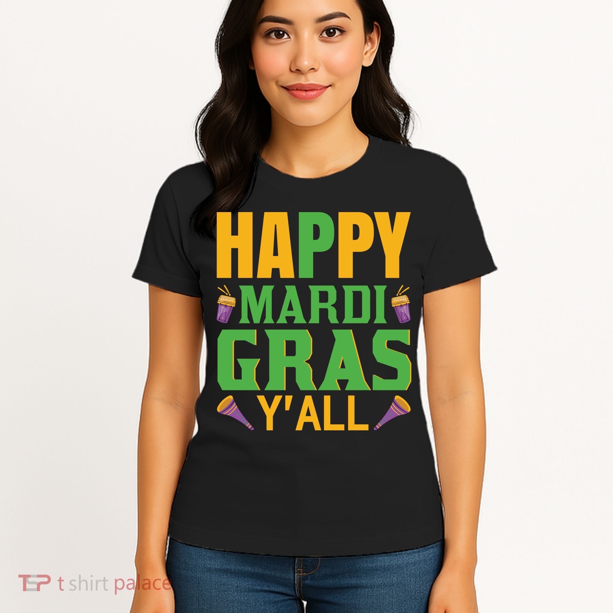 Happy Mardi Gras Ya'll Women's T-Shirt